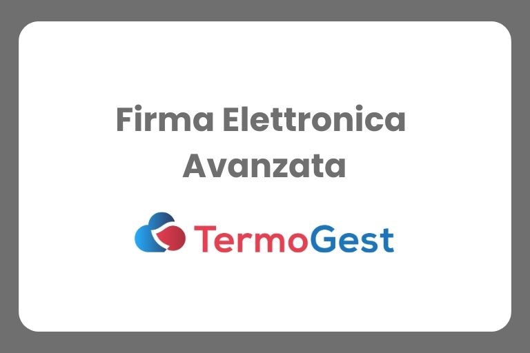 Firma Elettronica Avanzata