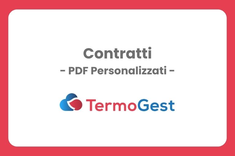 Come caricare i contratti PDF personalizzati su TermoGest